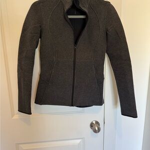 Lululemon Athletica Charcoal Zip-Up Hoodie